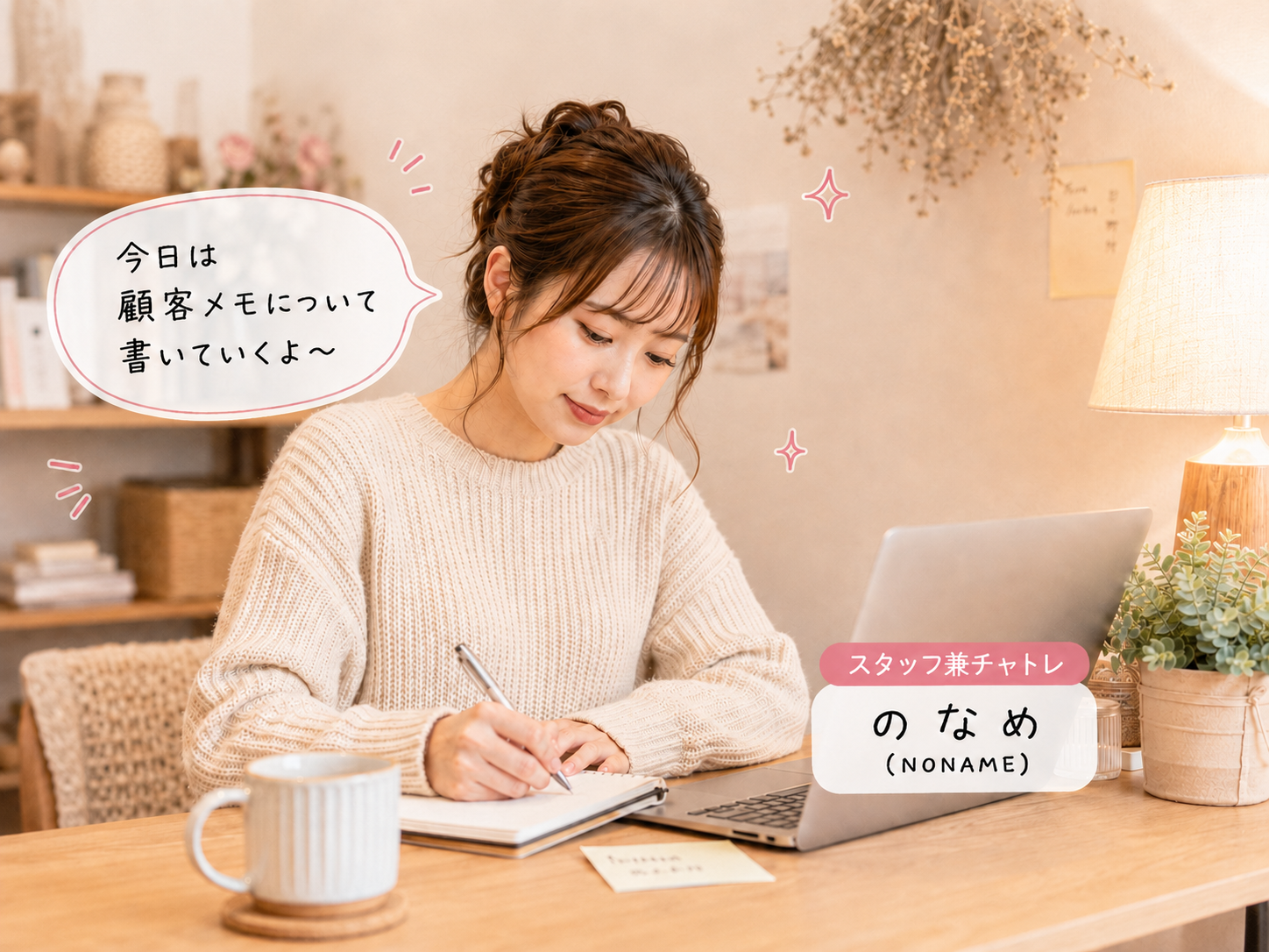 スタッフ兼チャトレののなめ